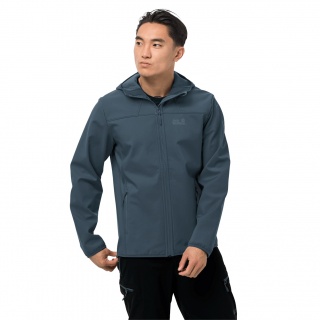 Jack Wolfskin Softshell Jacket Northern Point (windproof, water-repellent, PFC-free) orion blue Men